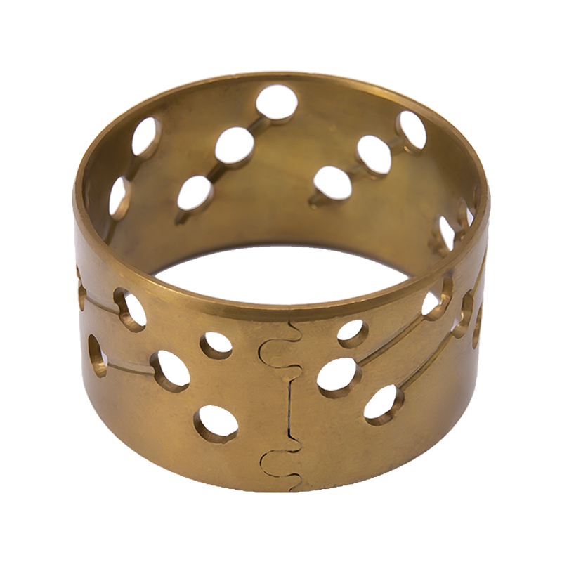 HZ092 Messing oljespor monometallisk kobberbøssing